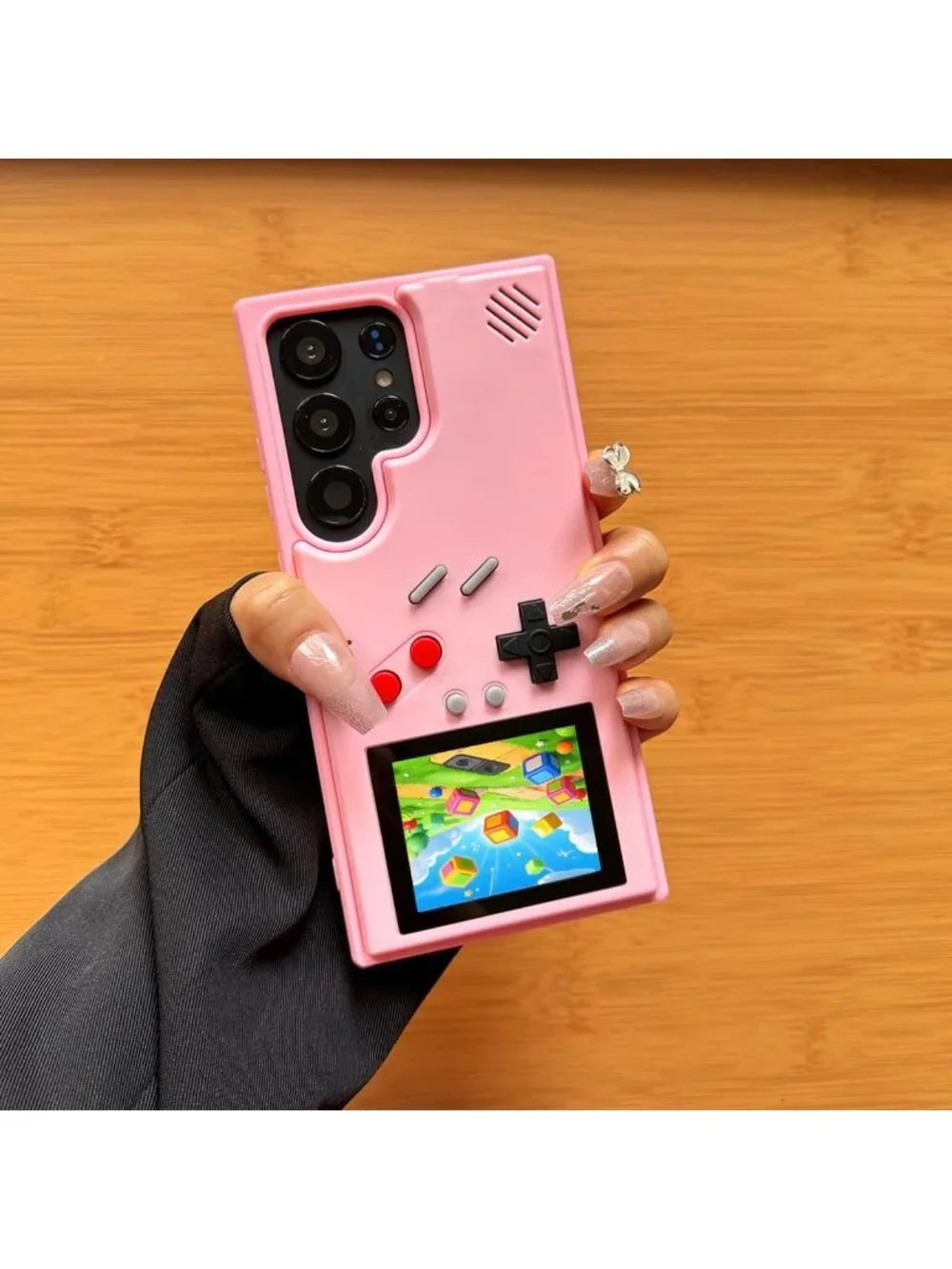 Retro Game Phone Case for Samsung Galaxy S24 Ultra - Playable Design, Fun Gift